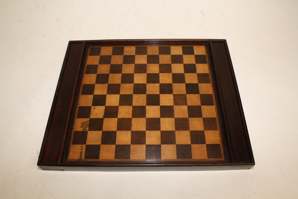Late 19th century chess board View XV