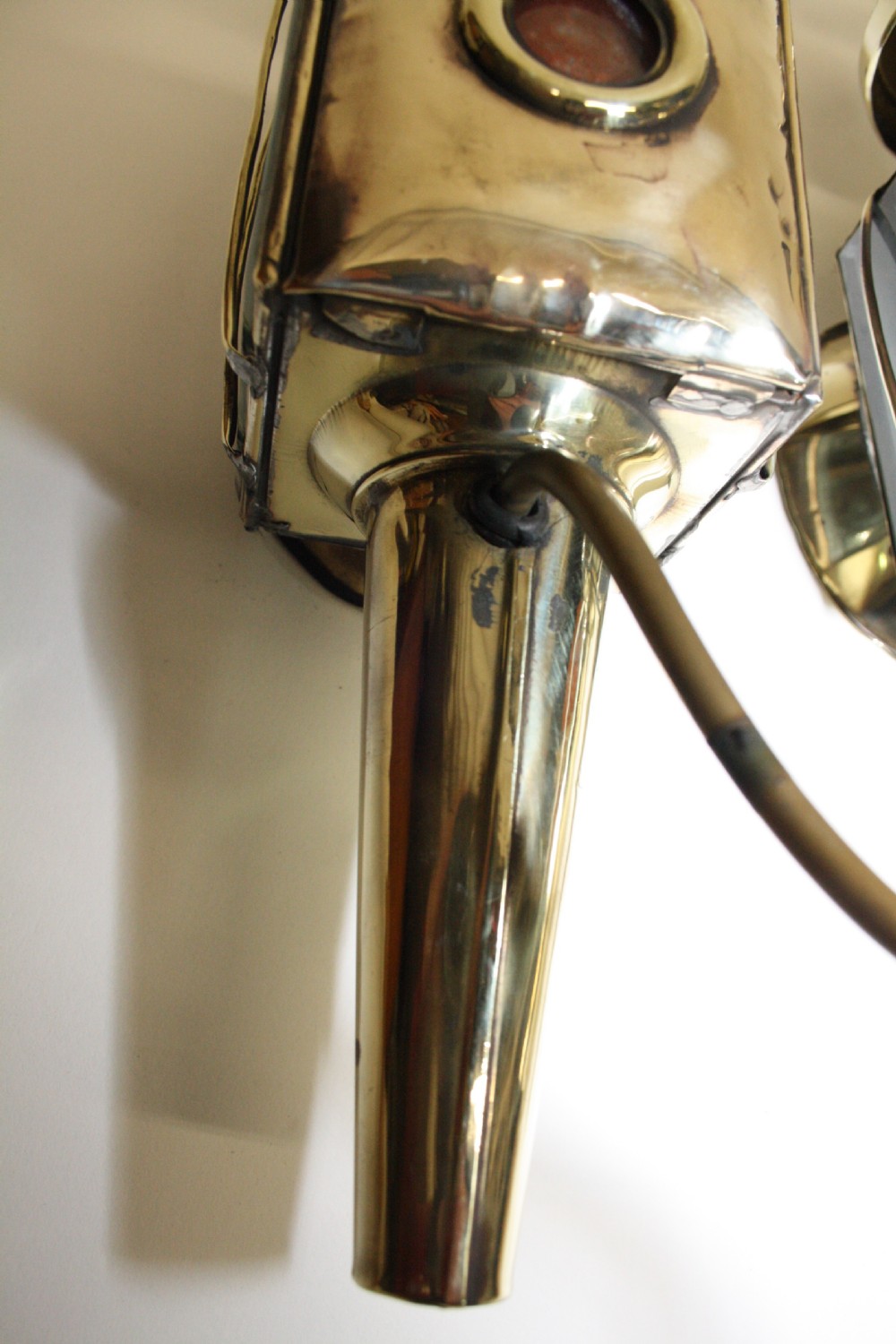 Pair Early 20th century carriage lights View VI