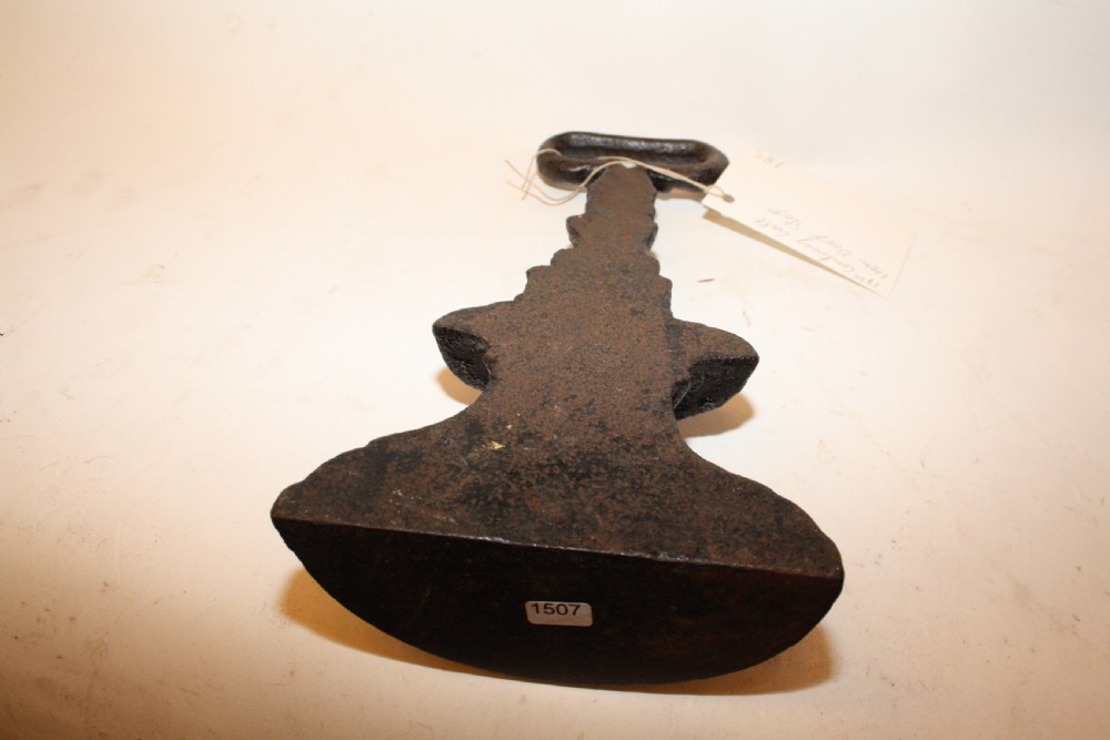 Victorian Cast iron doorstop View IV