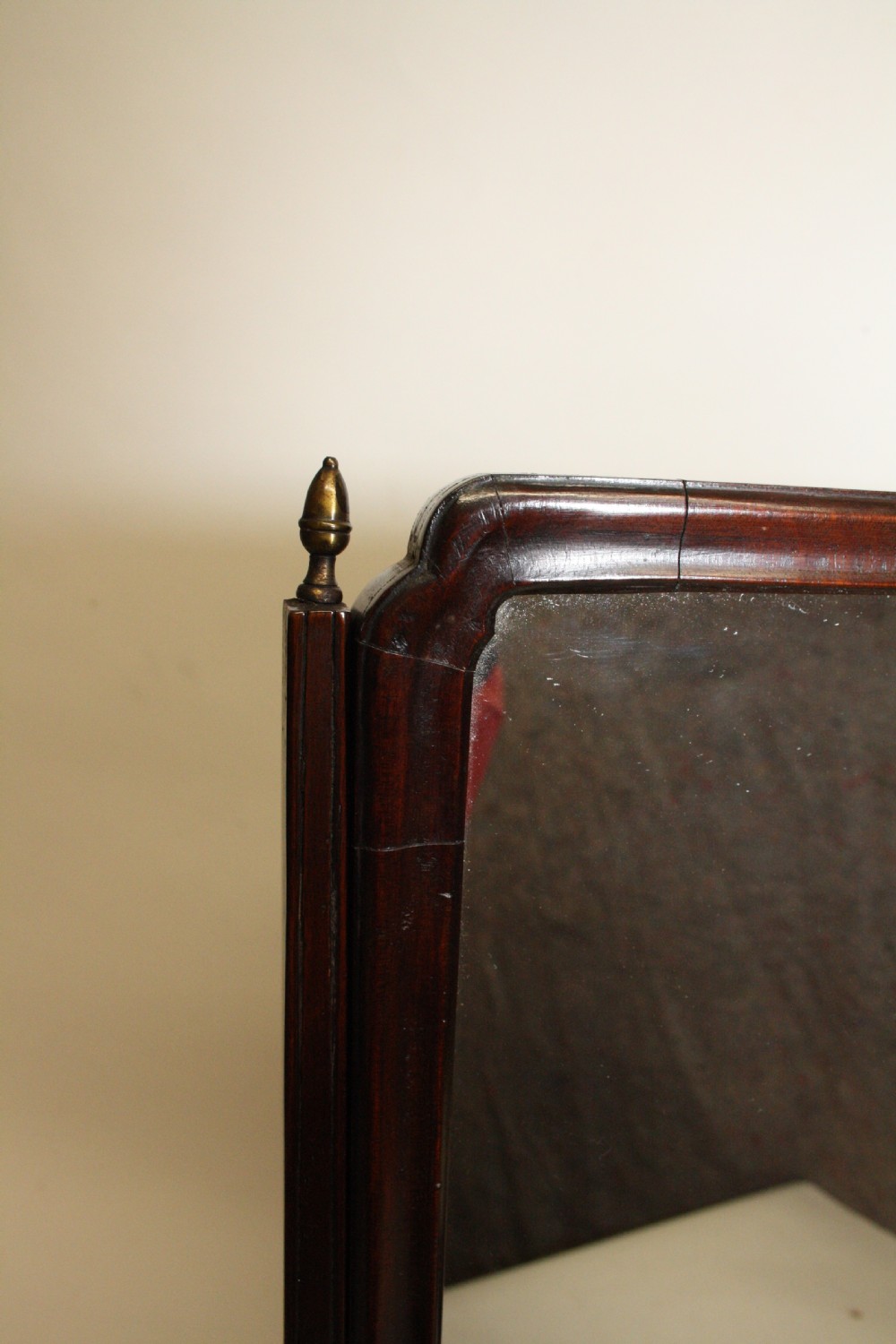 Early 19th century mahogany dressing mirror View IV