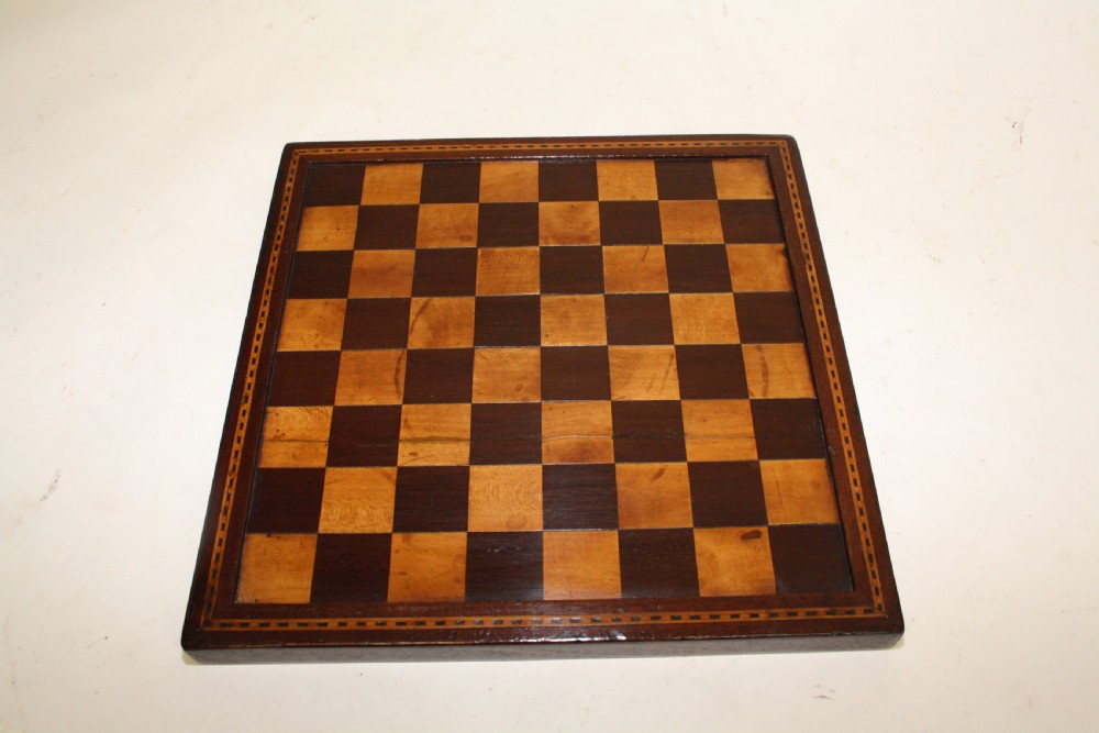 Circa 1850 small chessboard