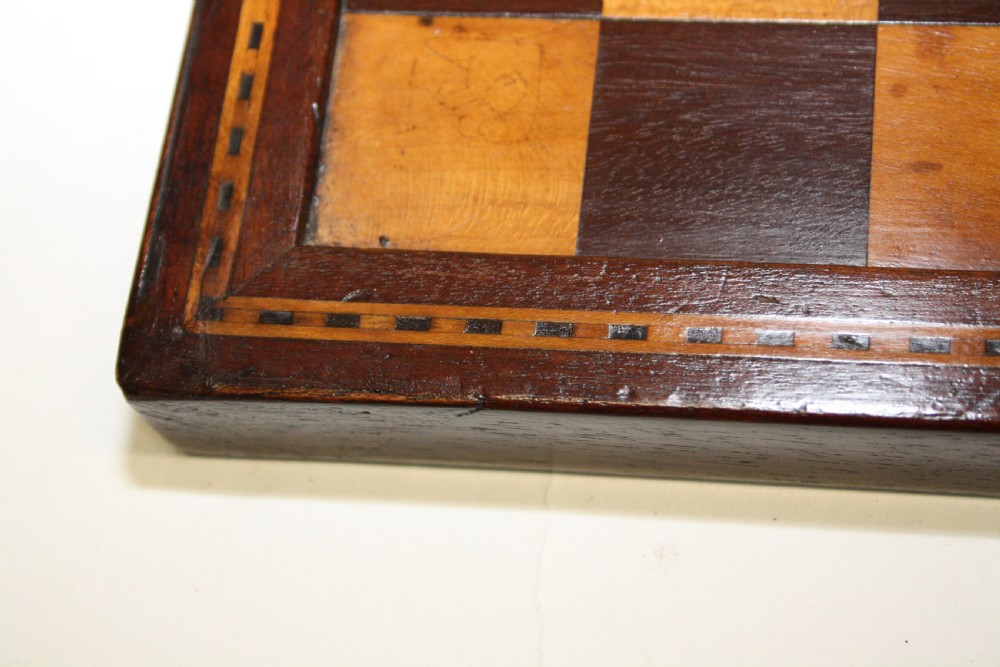 Circa 1850 small chessboard View II