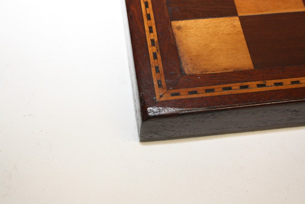 Circa 1850 small chessboard View IV