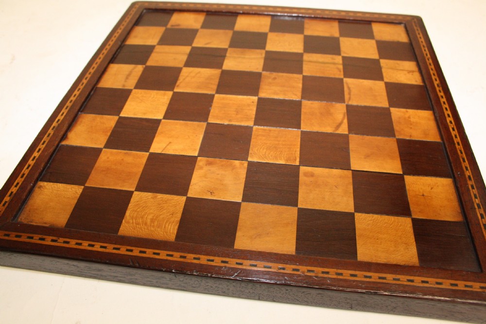 Circa 1850 small chessboard View V