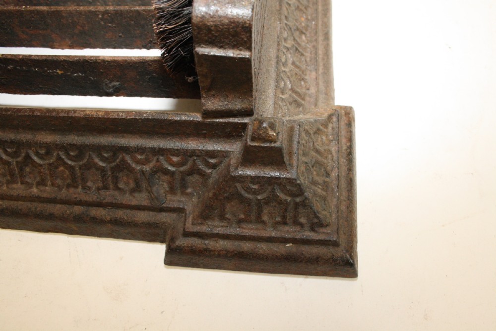 Late 19th-century boot scraper View III