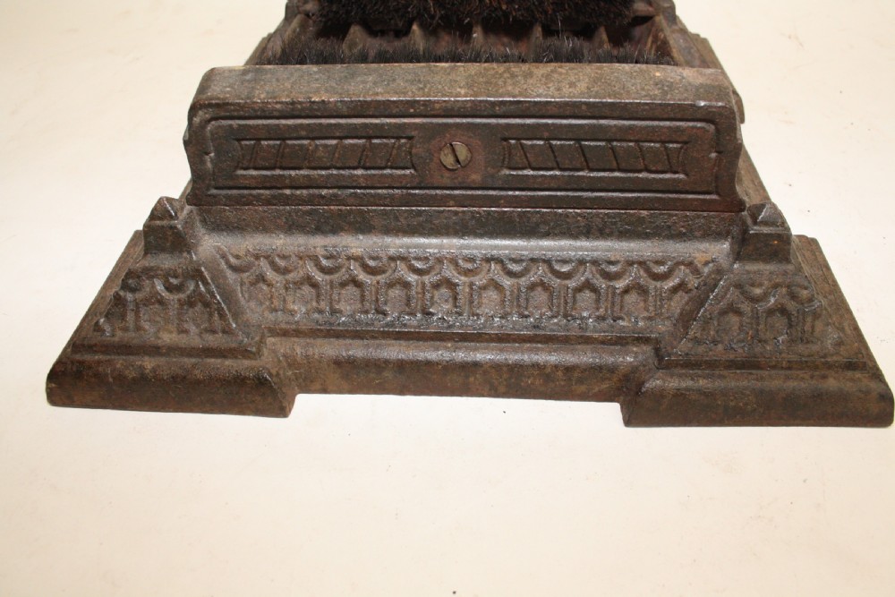 Late 19th-century boot scraper View VIII