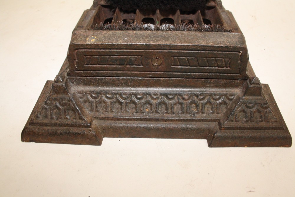 Late 19th-century boot scraper View IX