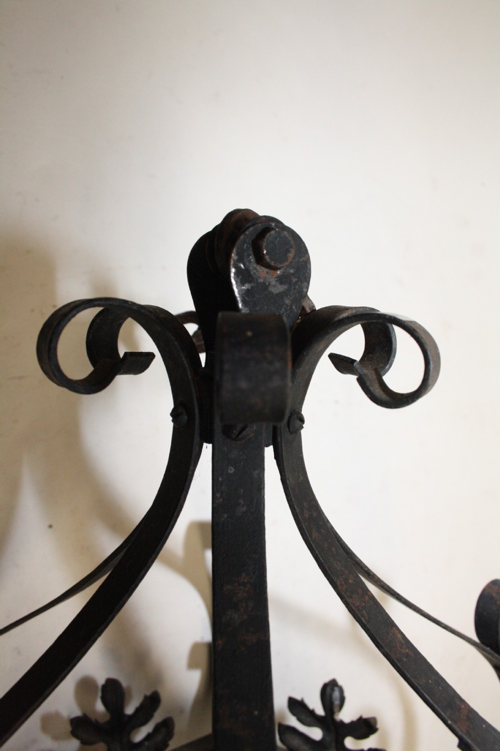 Early 20th century Stained glass porch light View V