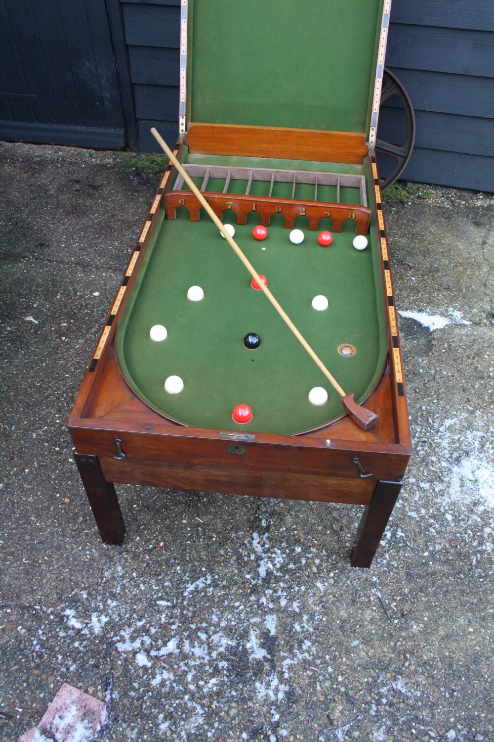 Victorian bagatelle game View VIII