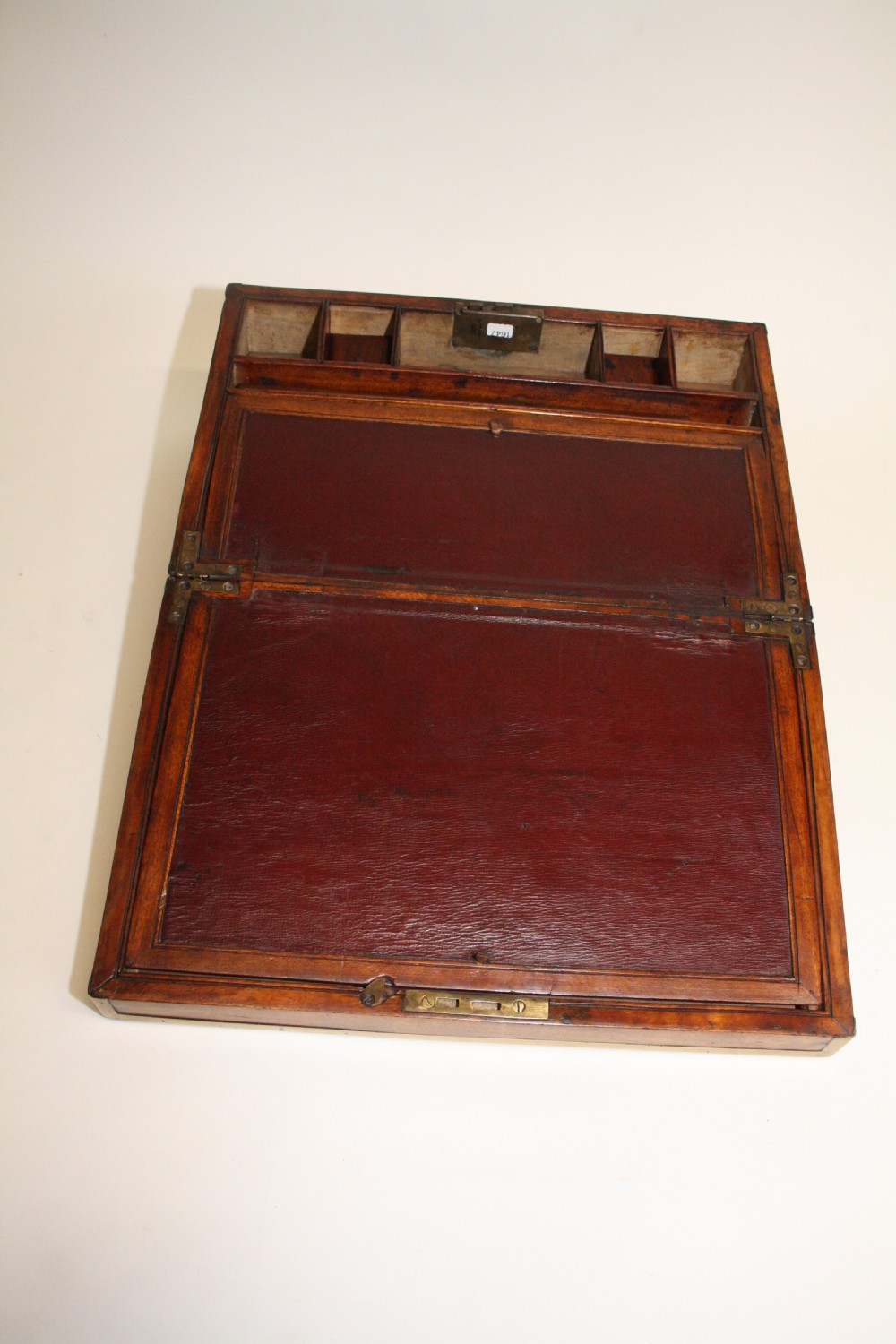 Early 19th century writing slope in teak View VI