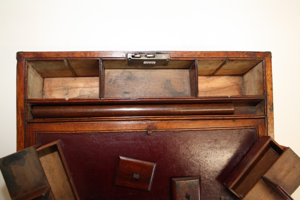 Early 19th century writing slope in teak View X