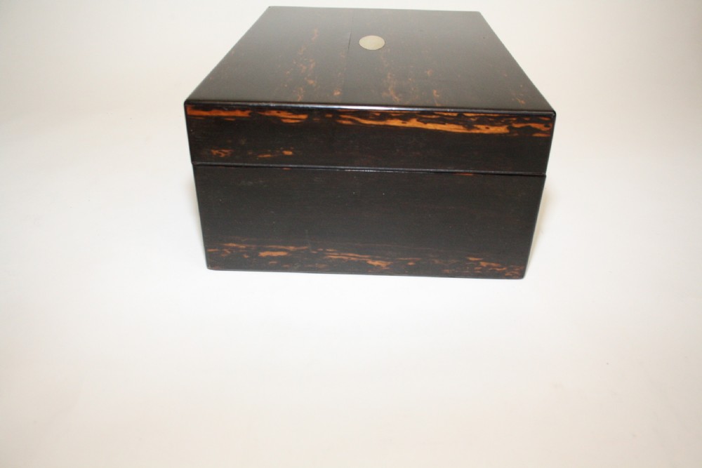 19th century Coromandel work box View II