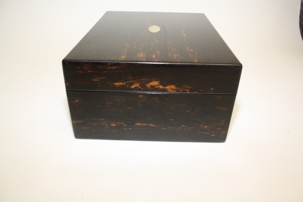 19th century Coromandel work box View III