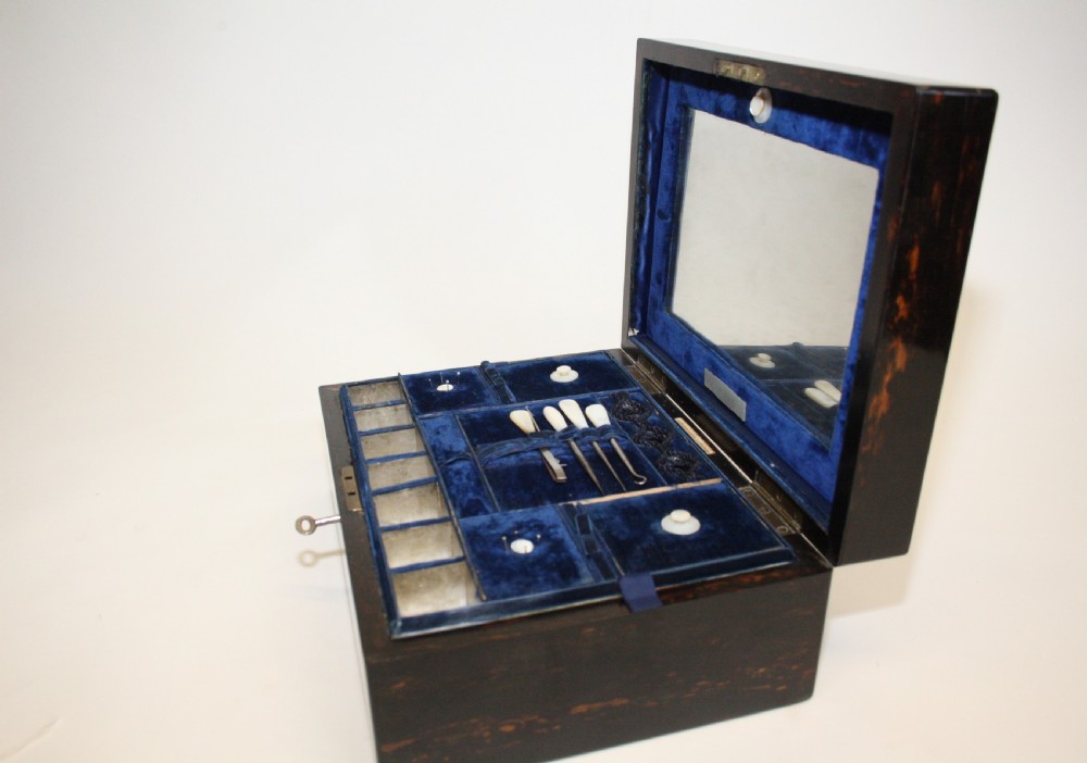 19th century Coromandel work box View VI