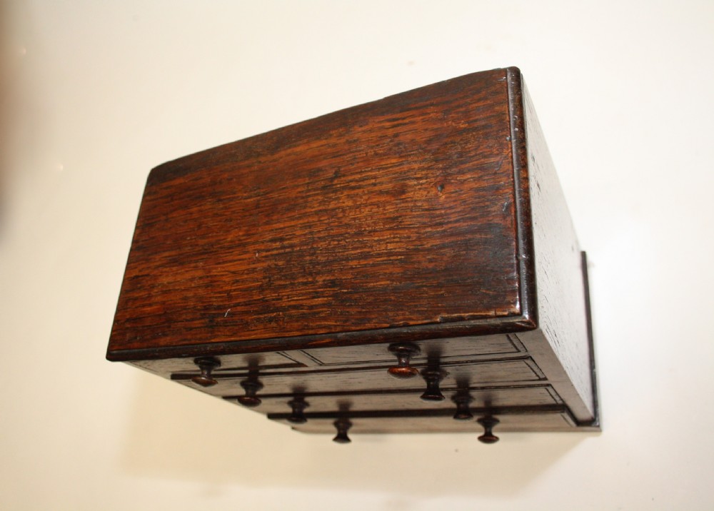 19th century miniature 2/3 chest in Oak View II
