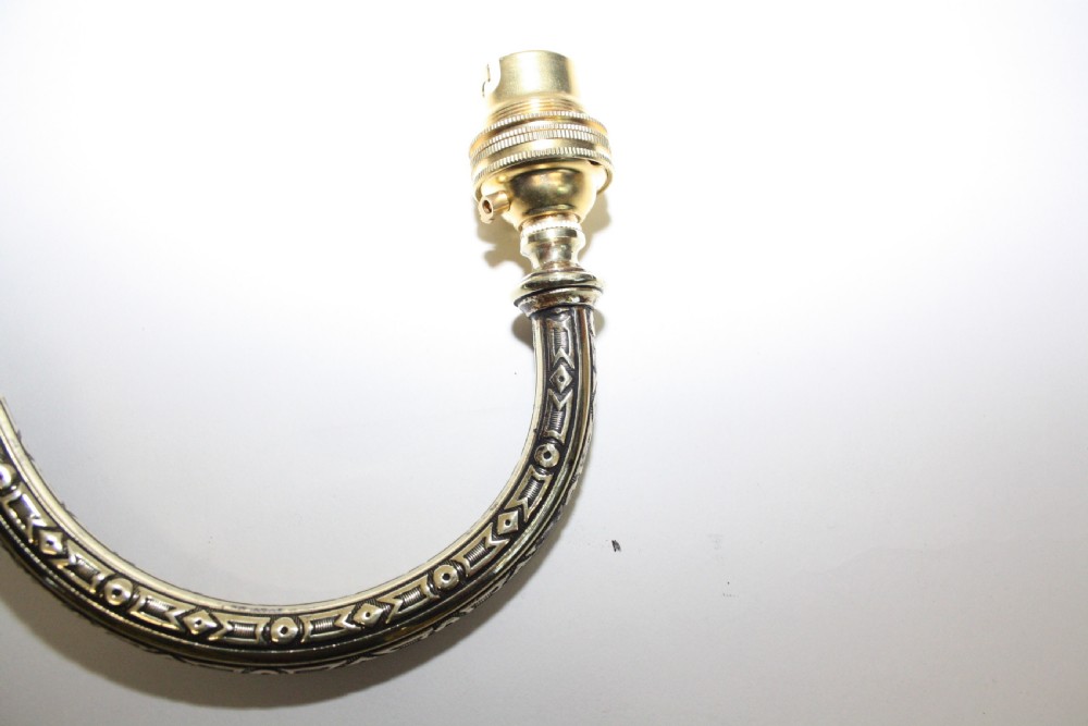 Pair of Brass wall lights View VII