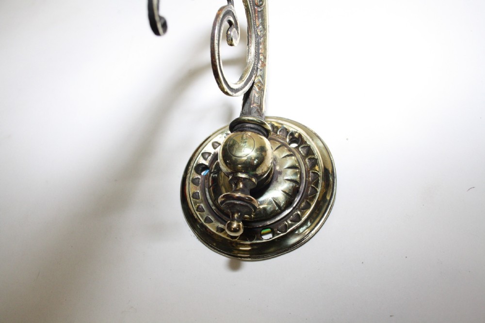 Pair of Brass wall lights View IX