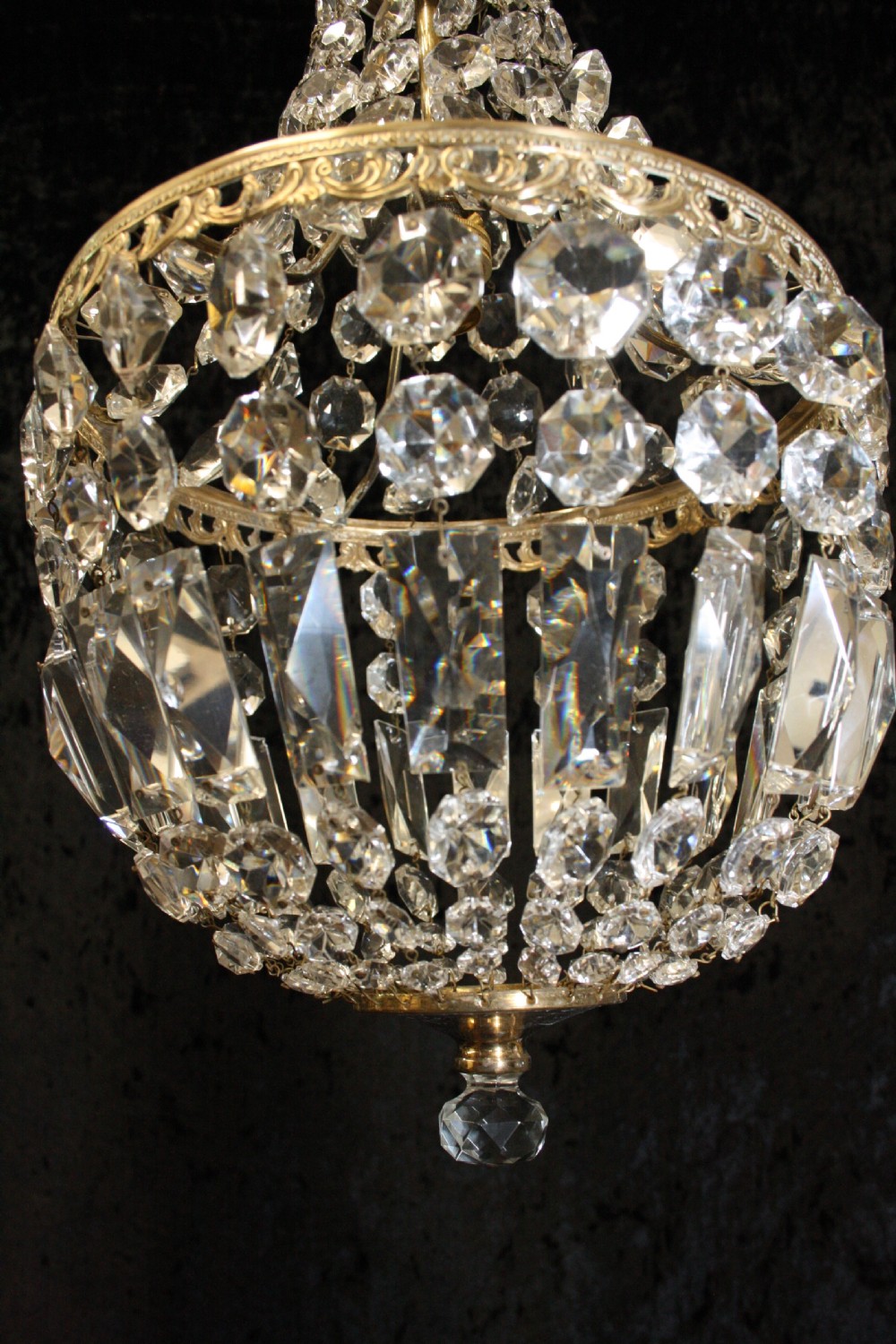 Early 20th century Bag chandelier View IV
