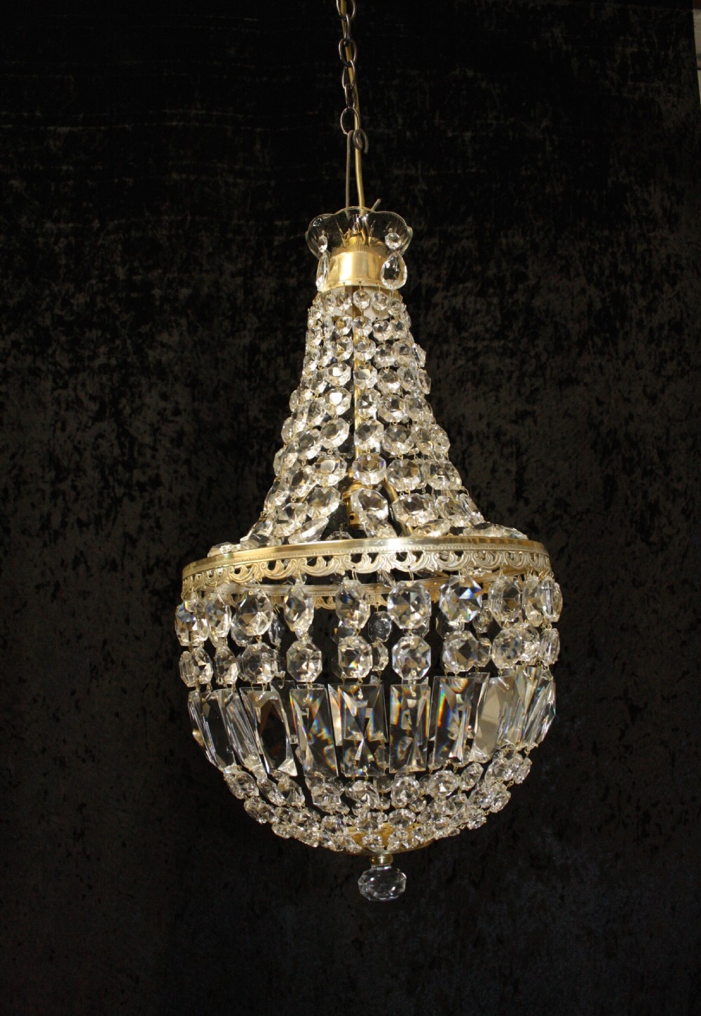 Early 20th century Bag chandelier