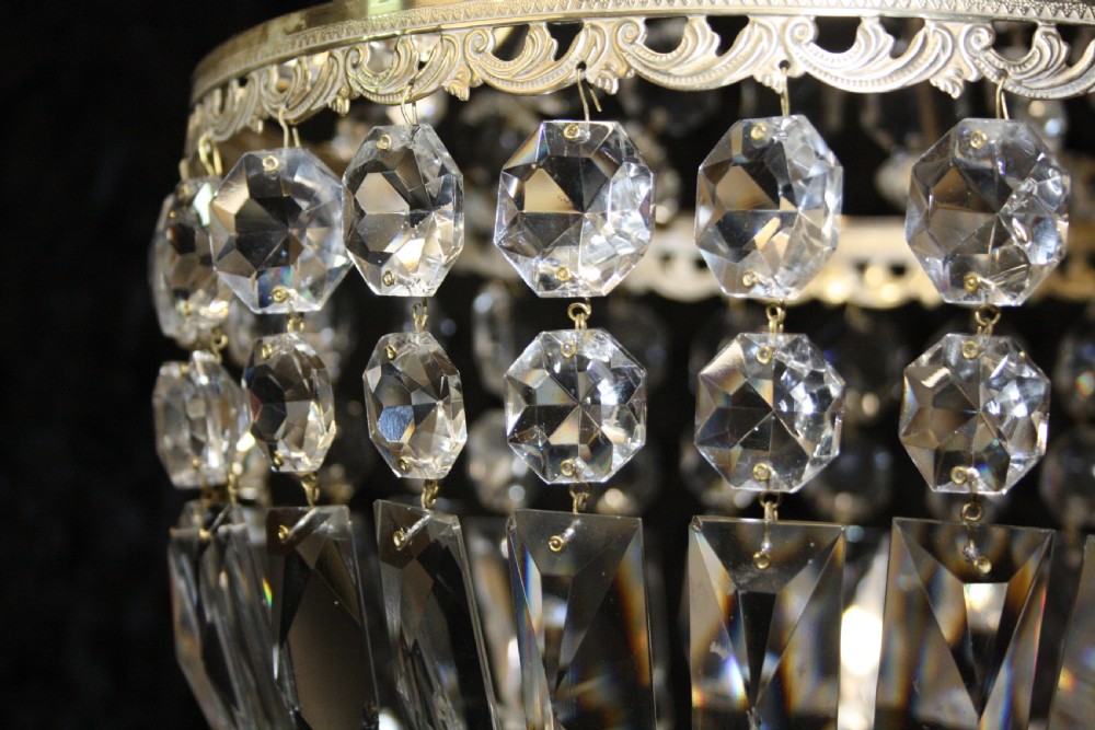 Early 20th century Bag chandelier View III