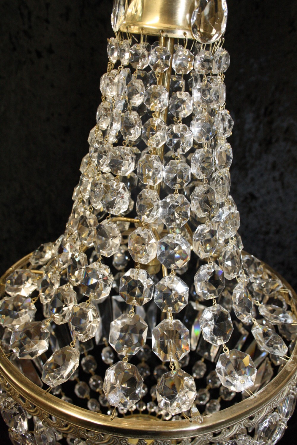 Early 20th century Bag chandelier View VII