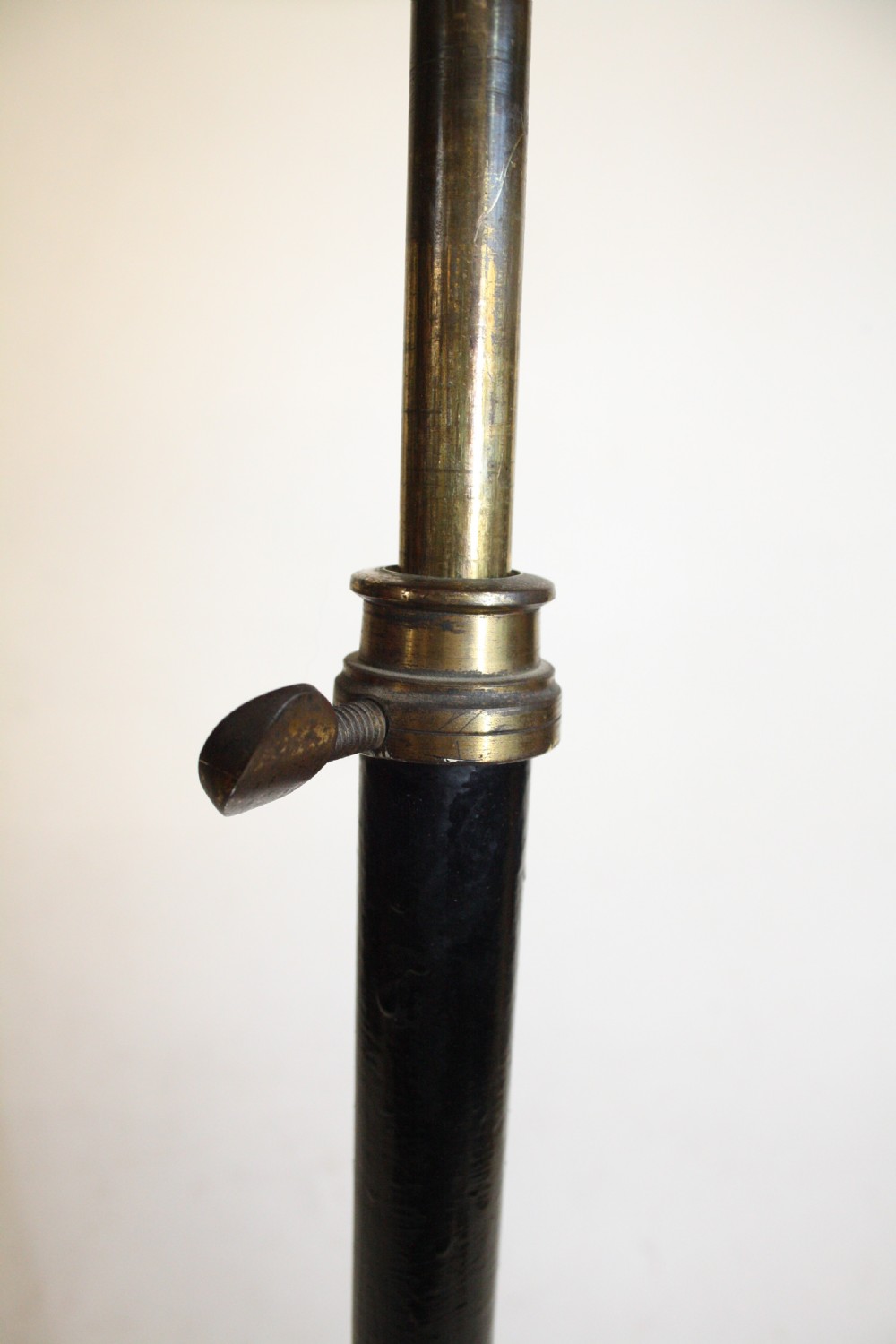 19th century cast iron adjustable table 24