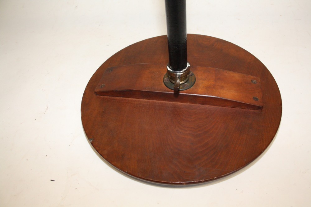 19th century cast iron adjustable table 24