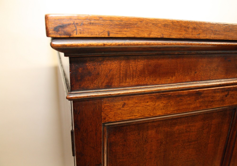 Circa 1800 mahogany cabinet. View IV