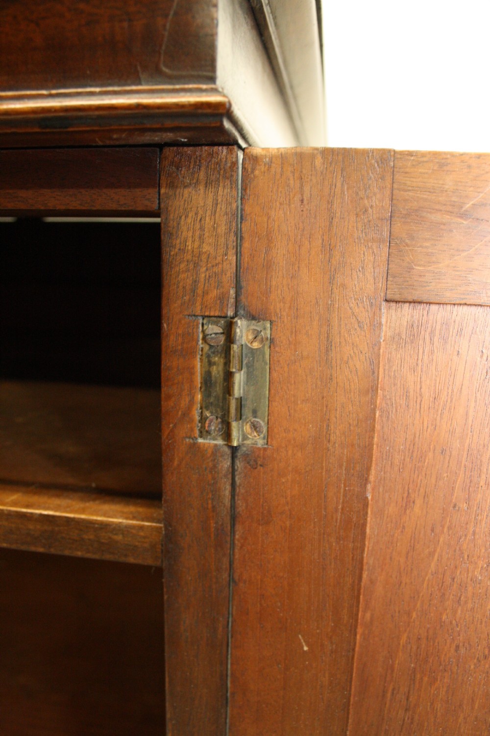 Circa 1800 mahogany cabinet. View VI
