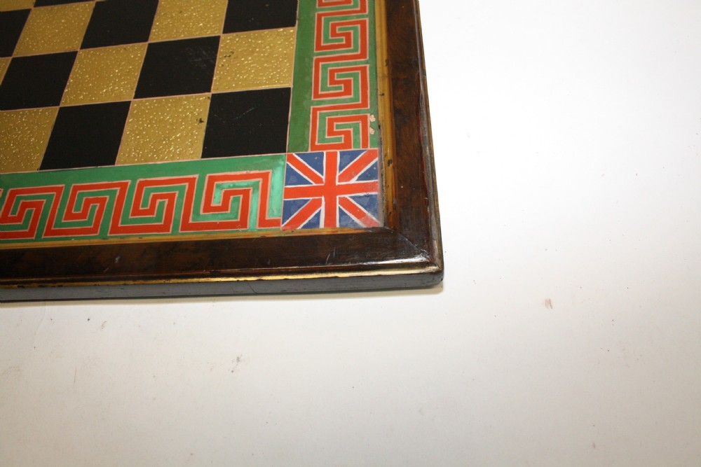 19th-century Glass chessboard View V