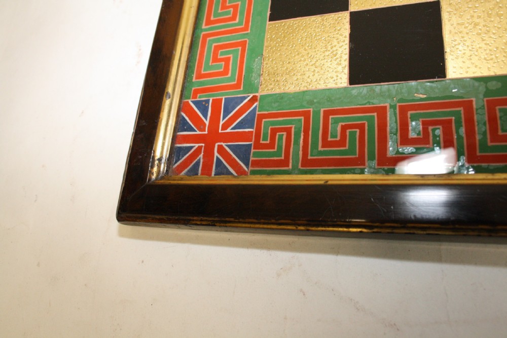 19th-century Glass chessboard View VII
