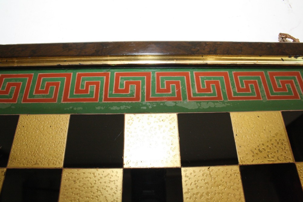 19th-century Glass chessboard View XI