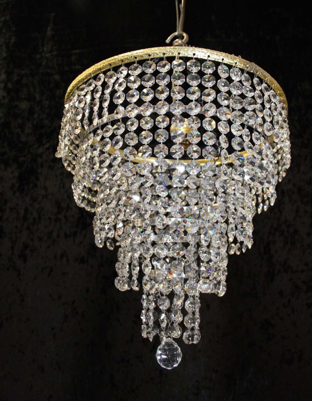Pair of early 20th century chandeliers View V