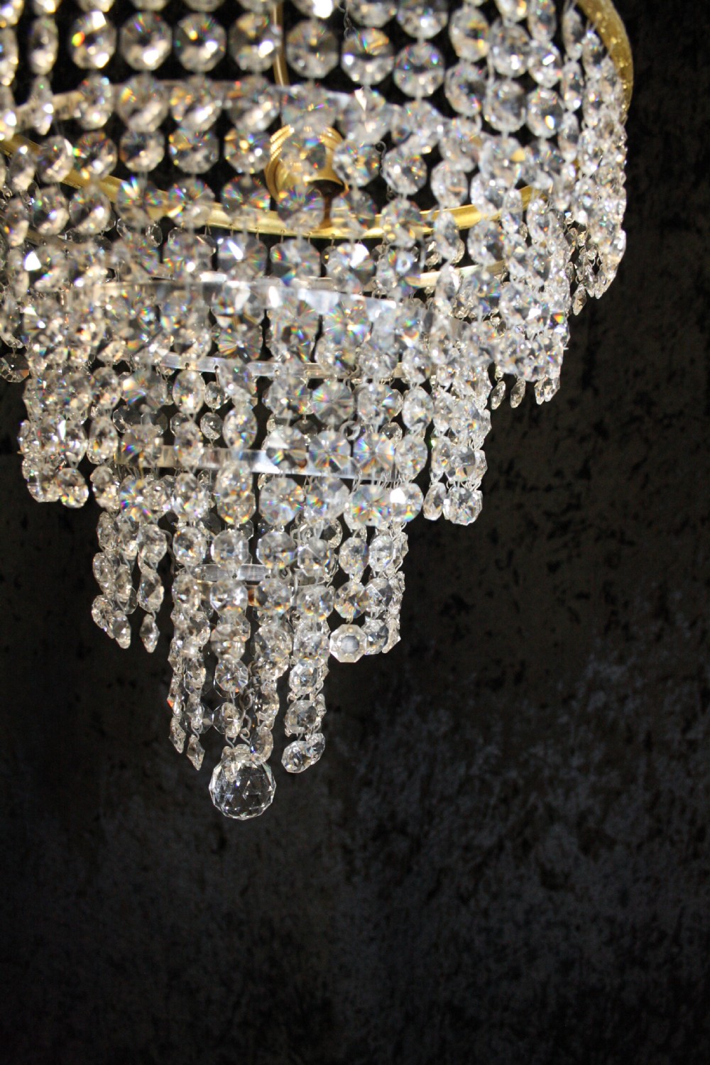 Pair of early 20th century chandeliers View VII