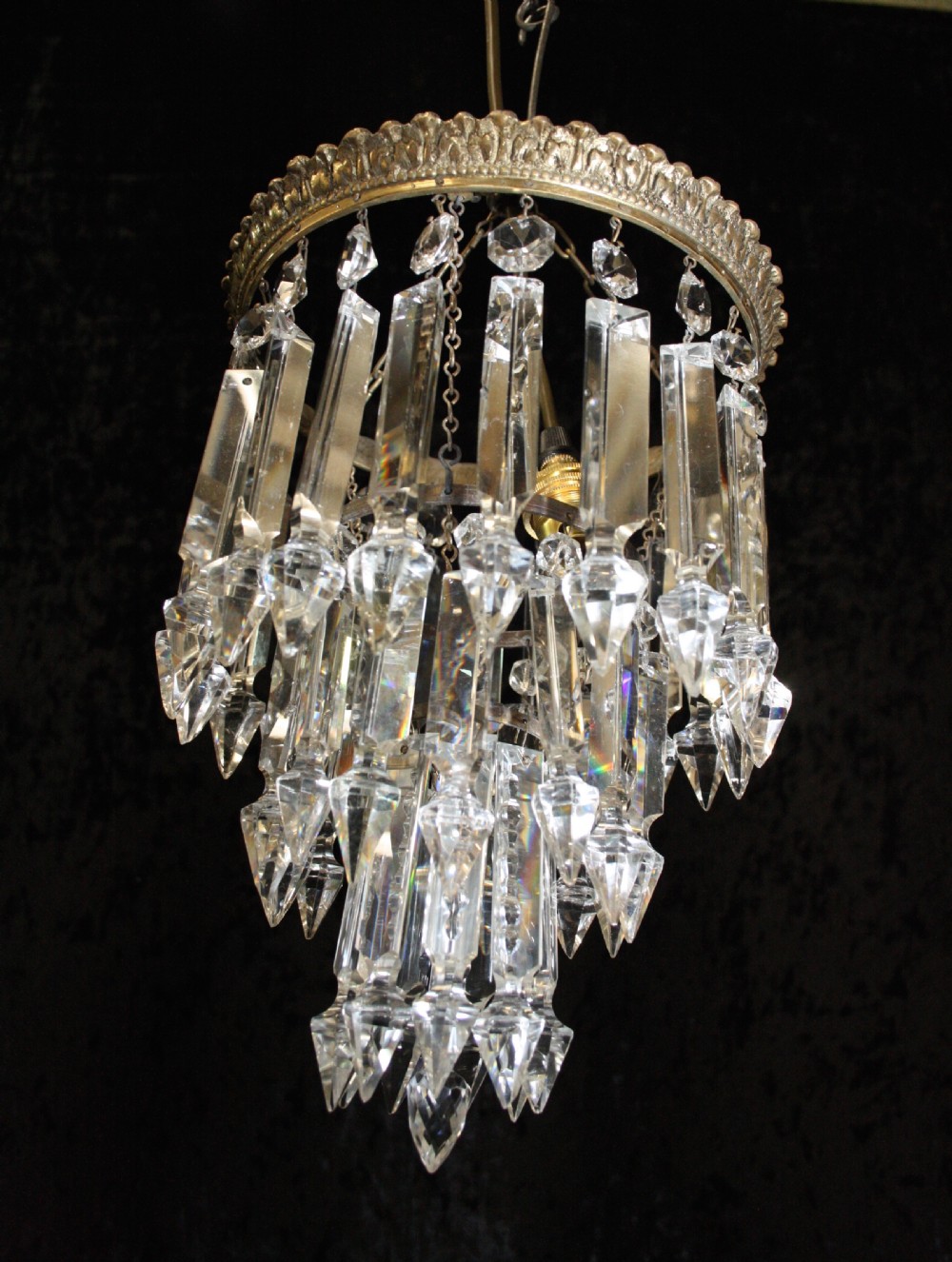 Early 20th century Luster chandelier View II