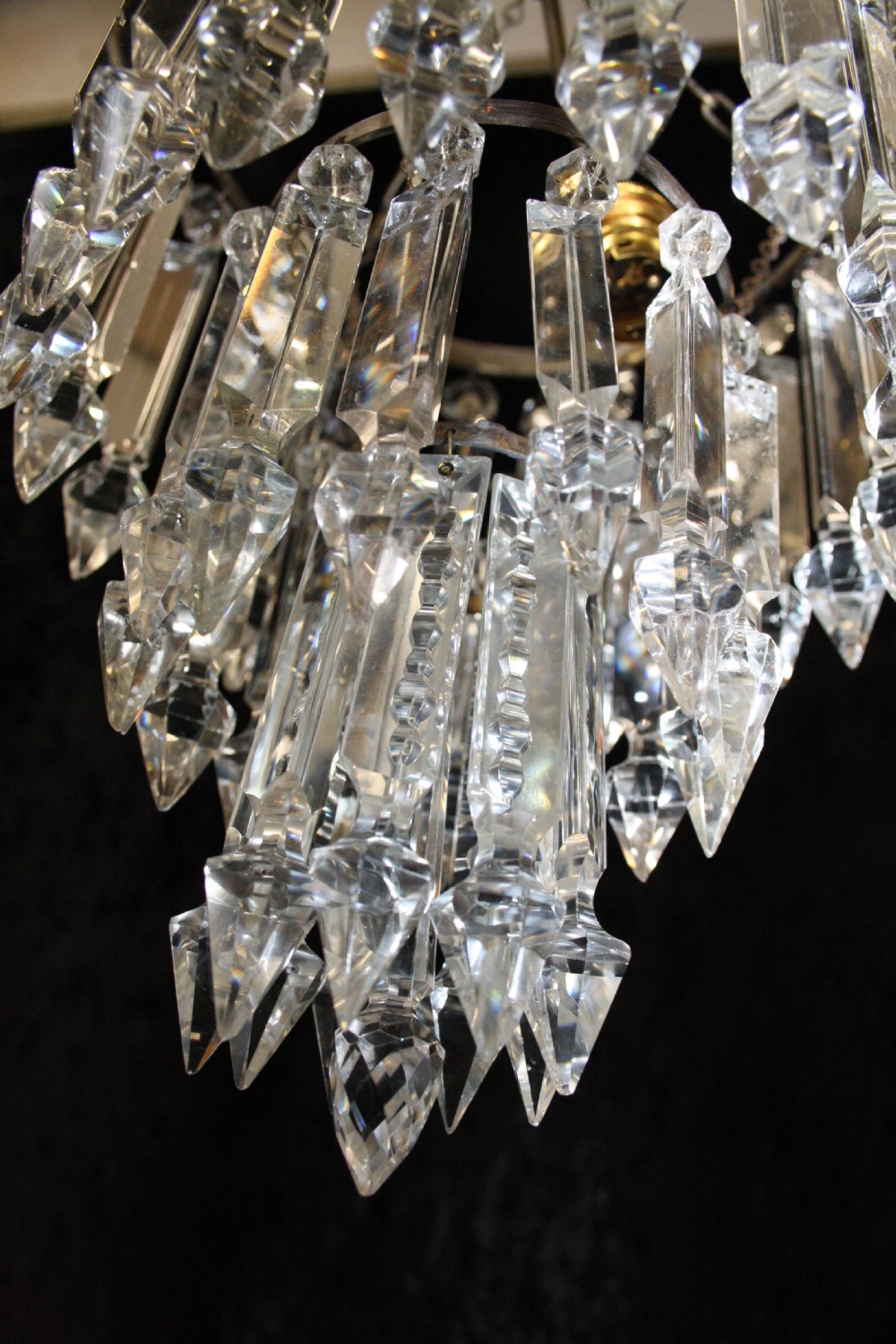 Early 20th century Luster chandelier View III