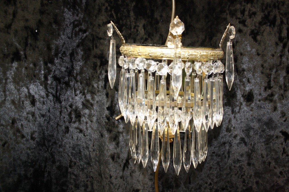 Pair of spike wall lights View IV