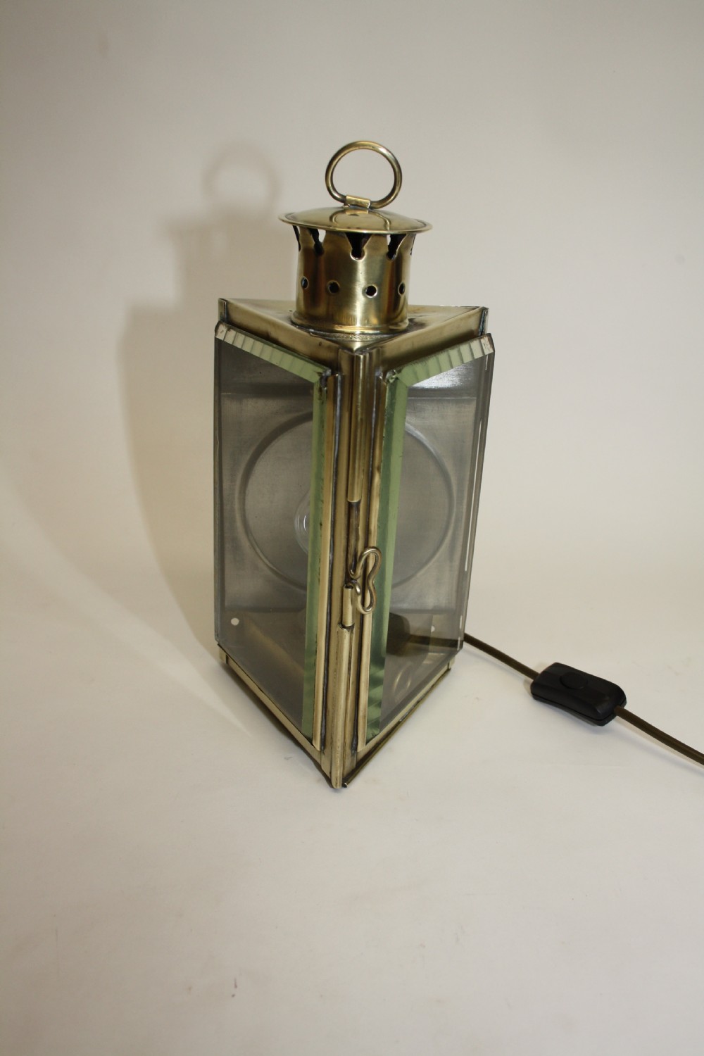 Unusual triangle shaped lantern  View II