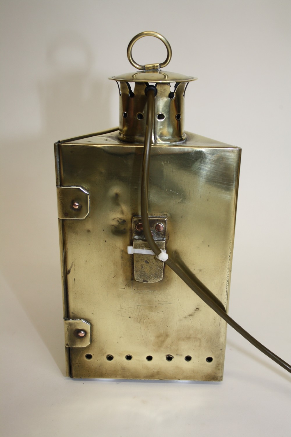 Unusual triangle shaped lantern  View V