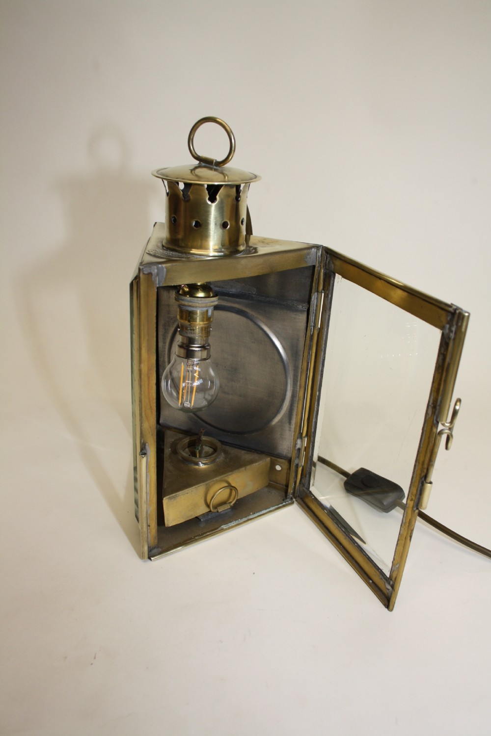 Unusual triangle shaped lantern  View VI
