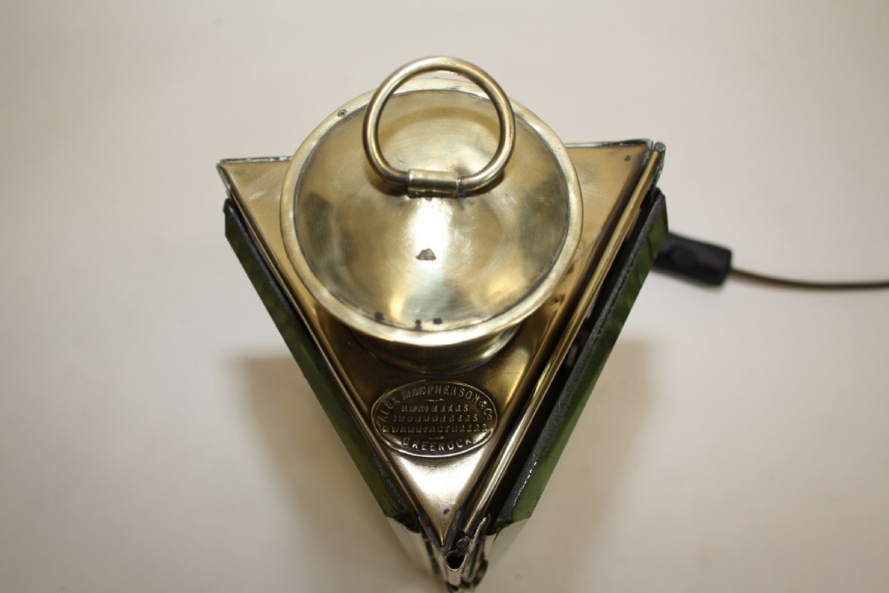 Unusual triangle shaped lantern  View VII