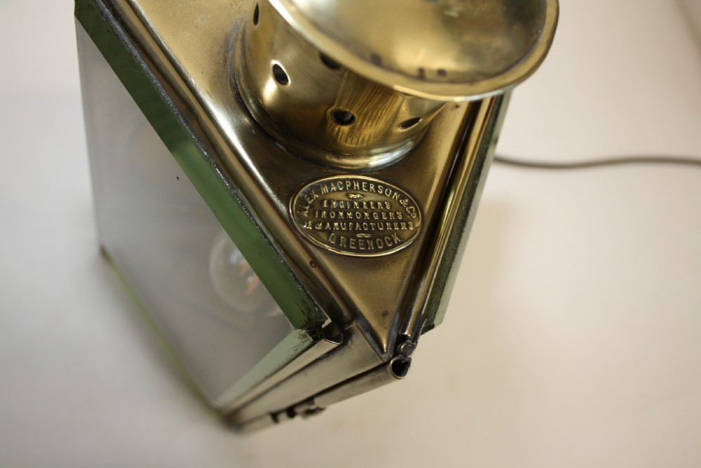 Unusual triangle shaped lantern  View VIII