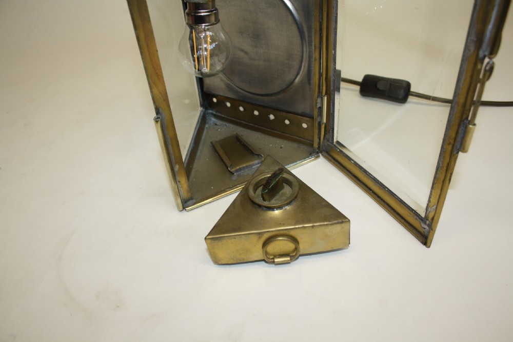 Unusual triangle shaped lantern  View IX
