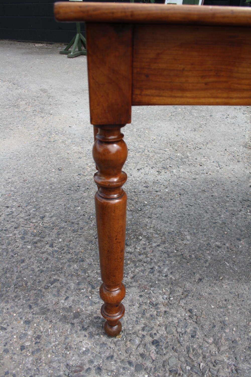 Cherry wood Farmhouse table 2M Long View V