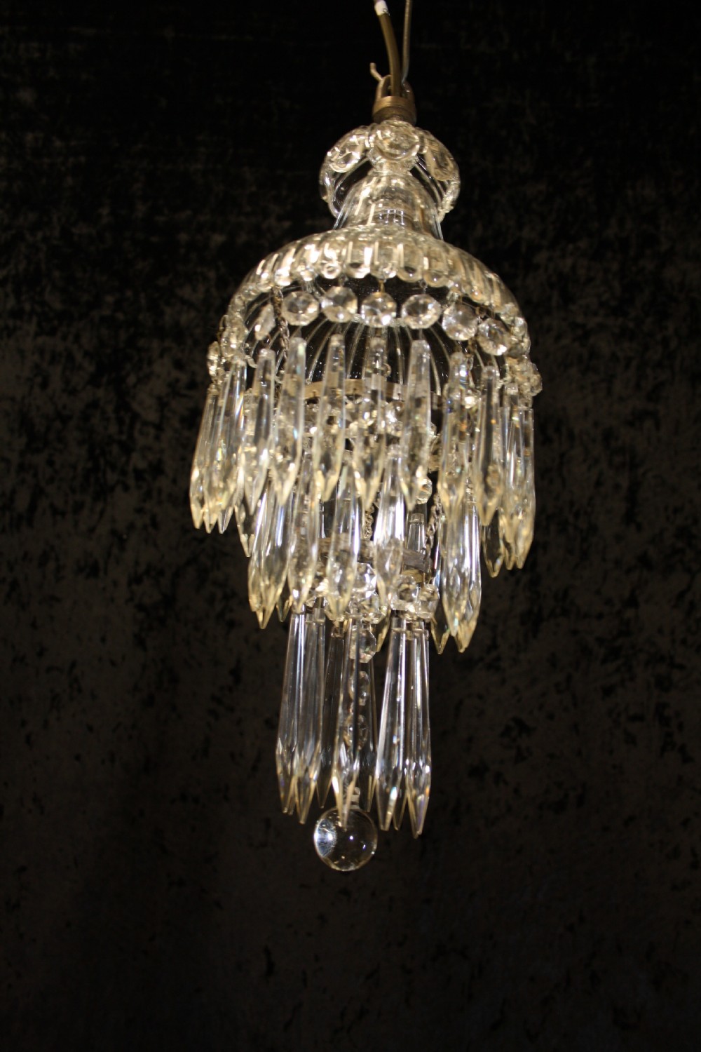 Early 20th century Dome top spike chandelier View VI