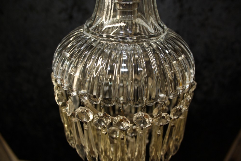 Early 20th century Dome top spike chandelier View VII