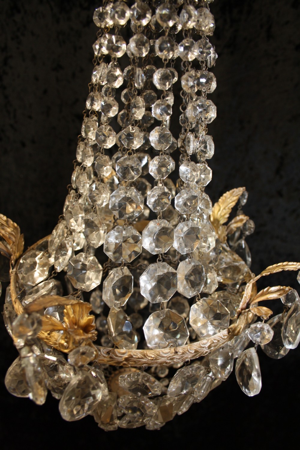 Pair of early 20th century chandeliers View V