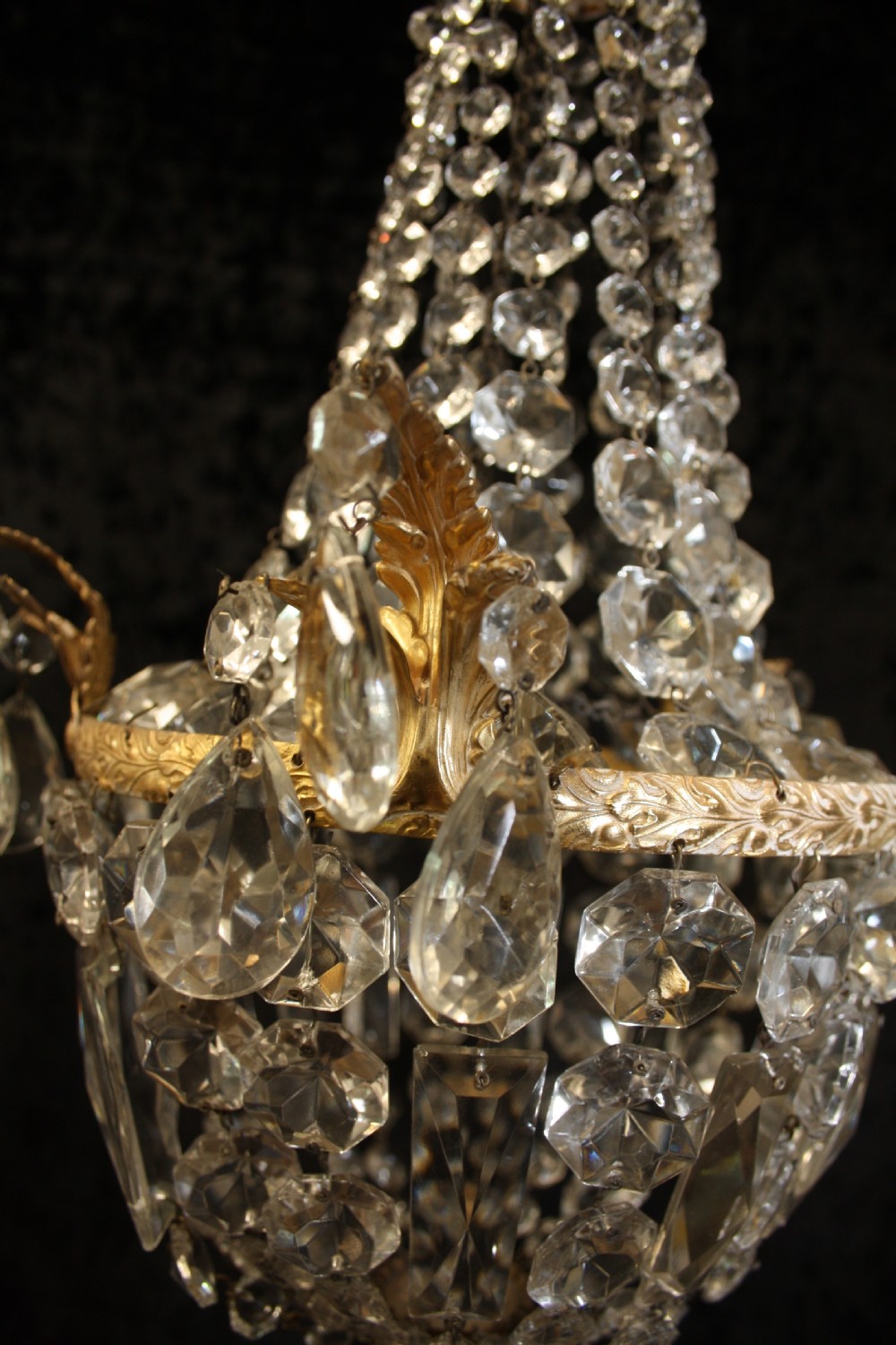 Pair of early 20th century chandeliers View VI