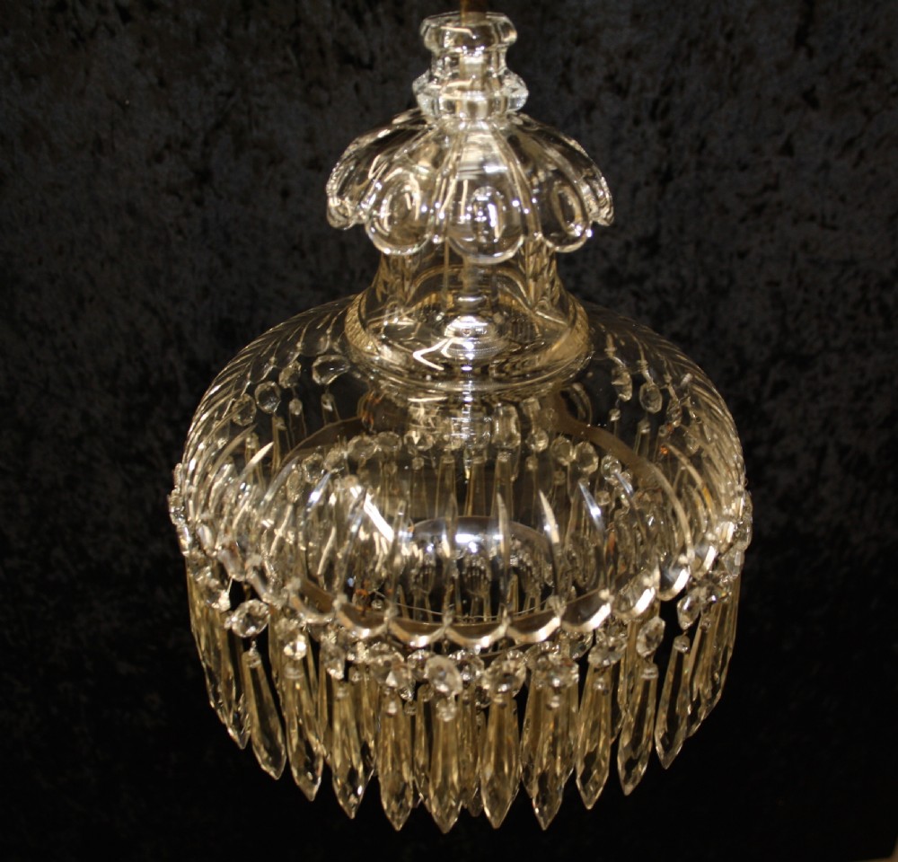Early 20th century Dome top spike chandelier View IX