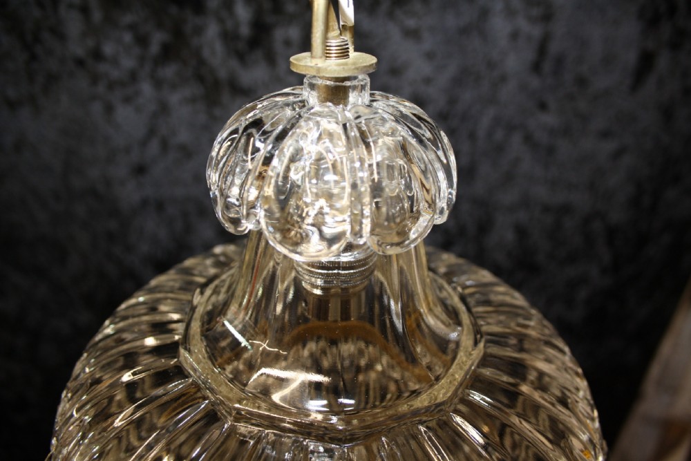 Early 20th century Dome top spike chandelier View IV